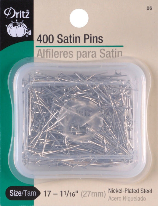 400 Satin Pins 1 1/16" by Dritz