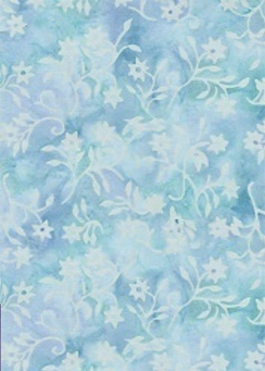 4430 Color Envy from Batik Textiles Blue Cream