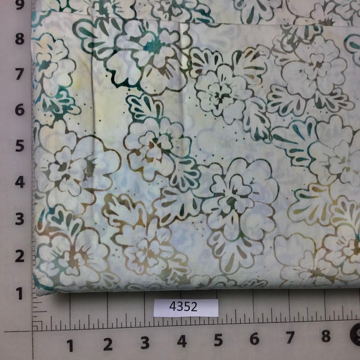 4352 Venus Cattails & Moon Bayou from Batik Textiles Green