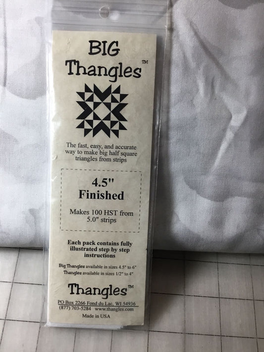 Thangles  for Half Square Triangles HST