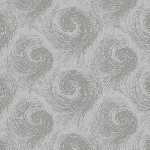 Breezy Swirls of Grey Henry Glass 108" Wide Back 6659-90