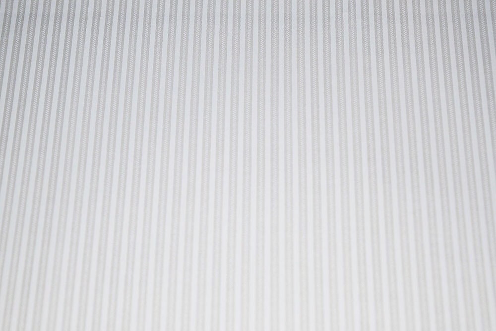 White and White Stripe Cotton by Midwest Textiles 7589