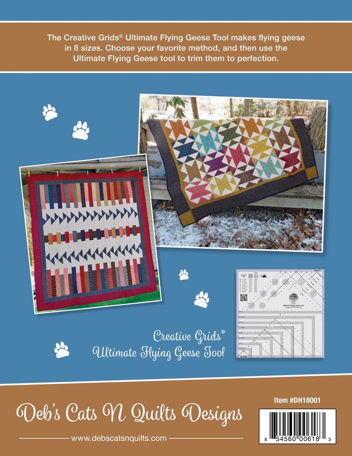 The Ultimate Flying Geese Book by Deb Heatherly PAPER PATTERN