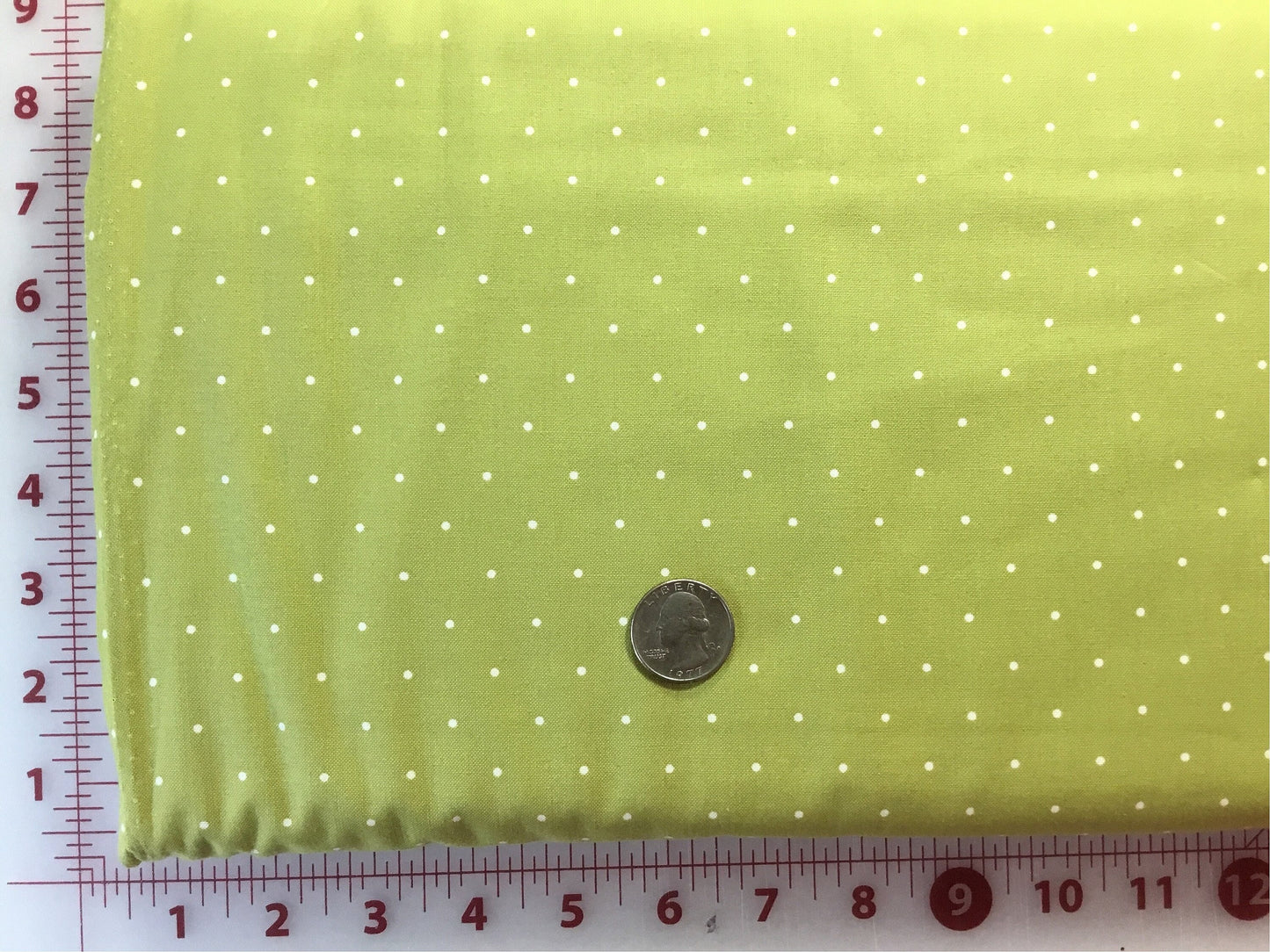 Elsie's Kitchen Green with White Dots by Windham Fabric 24574-3