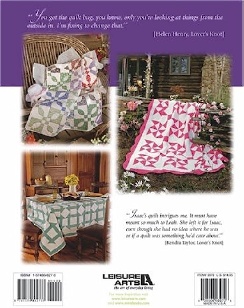 Lovers Knot Quilt Along with Emilie Richards - PAPER PATTERN