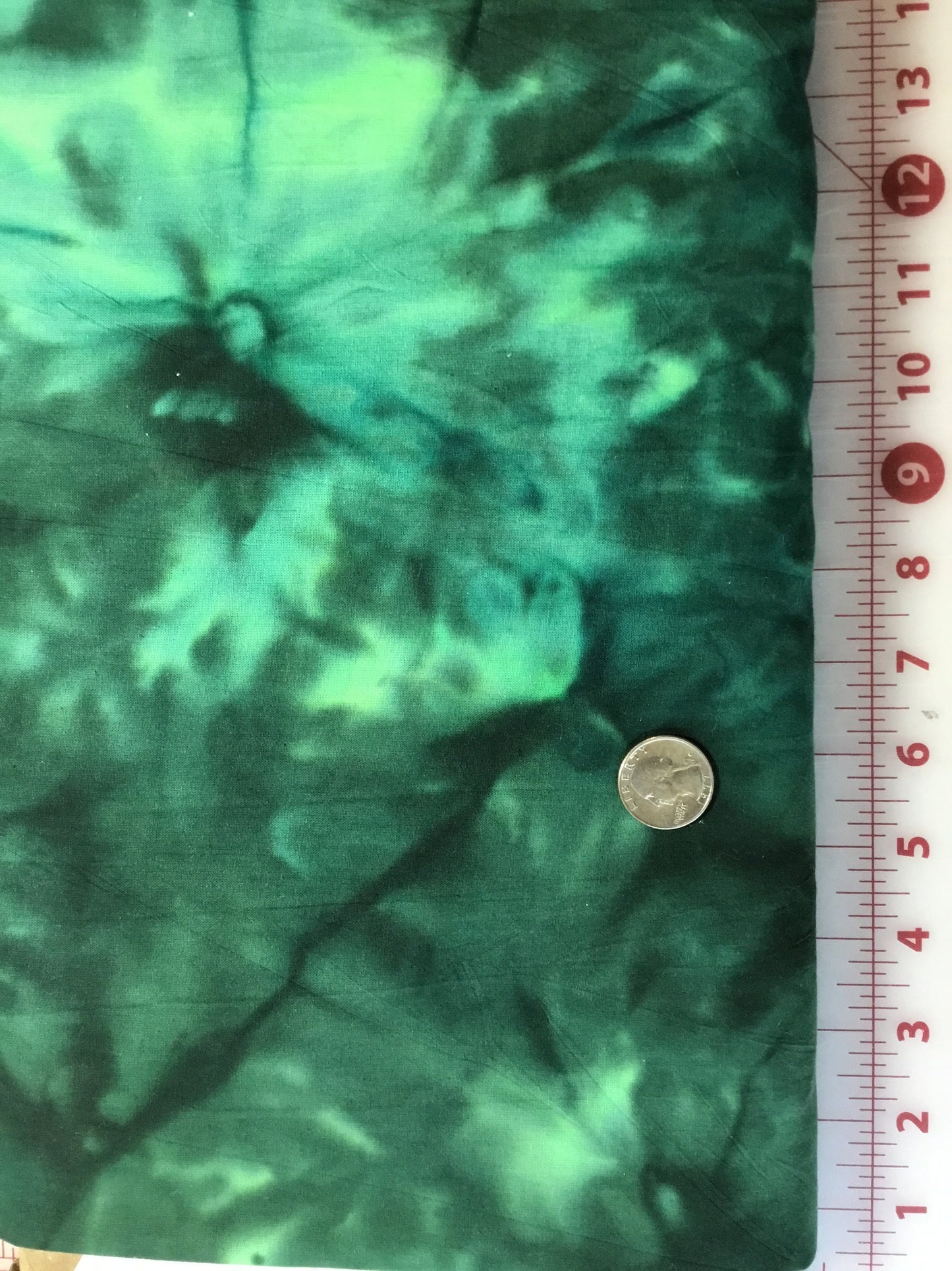 Green Batik 108" Wide Backing by Merrivale Fabrics Cotton 83101